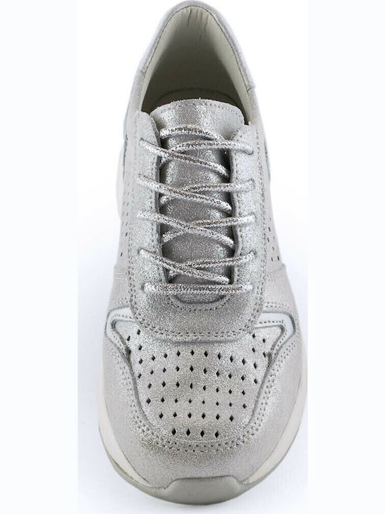 Anatomical Sneakers Silver