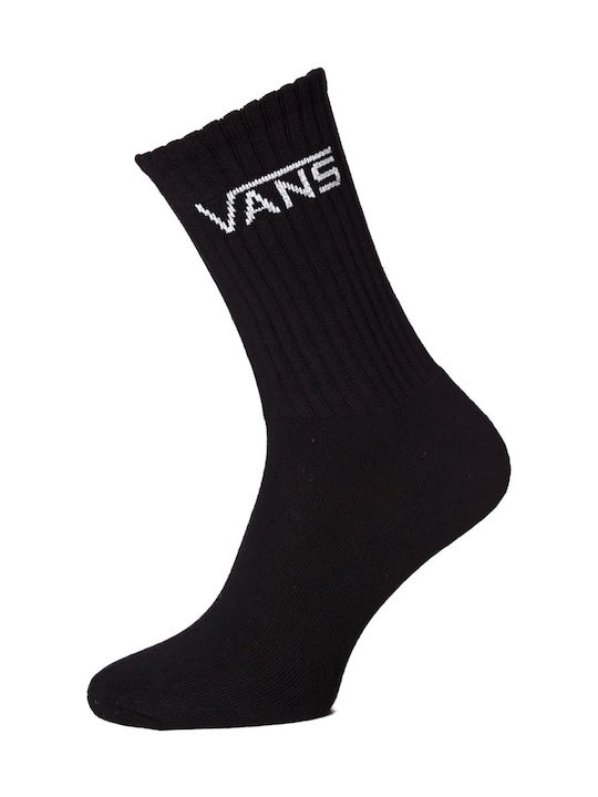 Vans Classic Crew Men's Solid Color Socks Black 3Pack