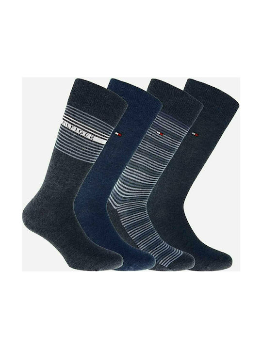 Tommy Hilfiger Men's Patterned Socks Multicolour 4Pack