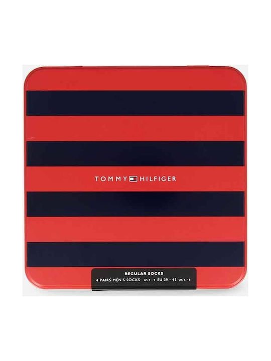 Tommy Hilfiger Men's Patterned Socks Multicolour 4Pack