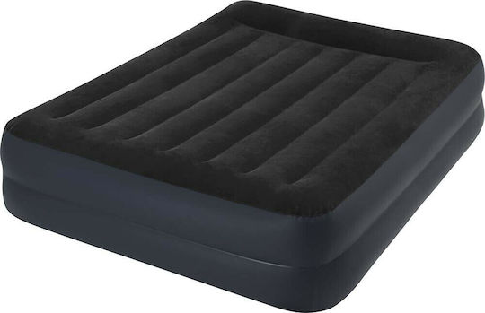 Intex Inflatable Sleeping Mattress Single with Built-in Electric Pump Pillow Rest Raised 191x99x42εκ.