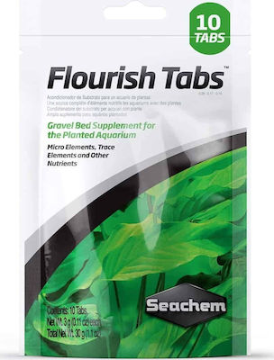 Seachem Flourish Tabs Fertilizator sub formă de pastilă 10 bucăți 10 filete