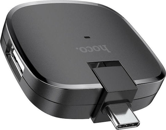 Hoco HB11 Hub 3 Θυρών USB 2.0 με σύνδεση USB-C