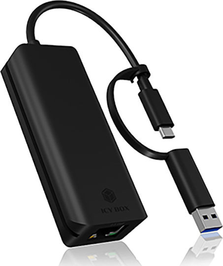 Icy Box USB-Hub 4 Anschlüsse USB 3.0 mit USB-A Verbindung