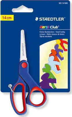 Staedtler Noris Club Scissors Left-Handers 14cm with Metallic Blade Blue