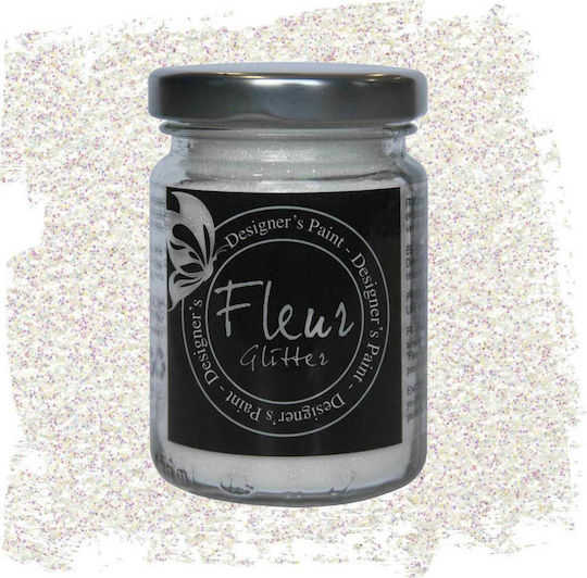 Fleur Златен прах Глитър Бяла 90гр
