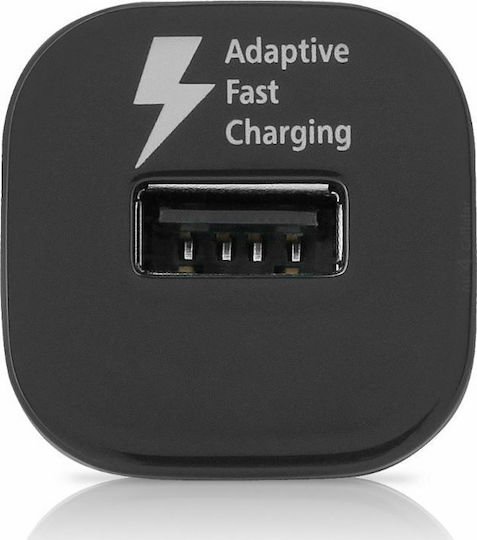 Samsung Car Charger 15W 2A Fast Charging with One Port 1xUSB-A Black Color