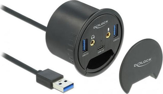 DeLock Hub 3 Θυρών USB 3.0 με σύνδεση USB-A