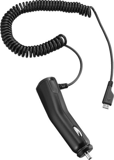 Samsung Φορτιστής Αυτοκινήτου 3.5W 0.7A μαζί με Καλώδιο Micro-USB / Ενσωματωμένο Μαύρος