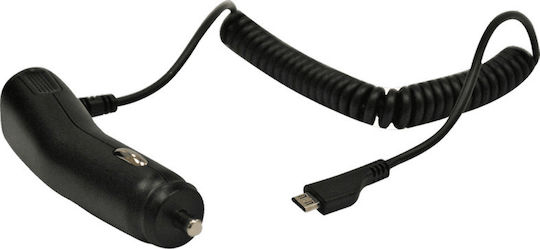 Samsung Φορτιστής Αυτοκινήτου 3.5W 0.7A μαζί με Καλώδιο Micro-USB / Ενσωματωμένο Μαύρος