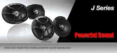 JVC Car Speaker Set CS-JS600 Separate 6.5" with 30W RMS (2 Way)