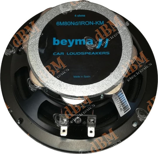 Beyma Автомобилен Високоговорител 6M80ND/IRON 6.5" с 80W RMS (Среден клас)
