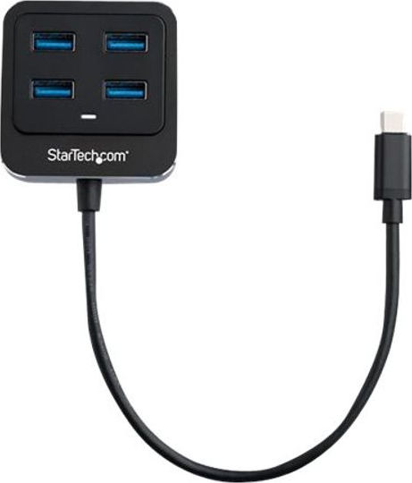 StarTech Hub 4 Porturi USB 3.0 cu Conectare USB-C