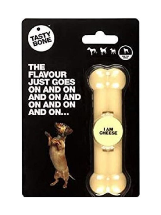 Tasty Bone Dog Toy Bone Small Beige 11cm