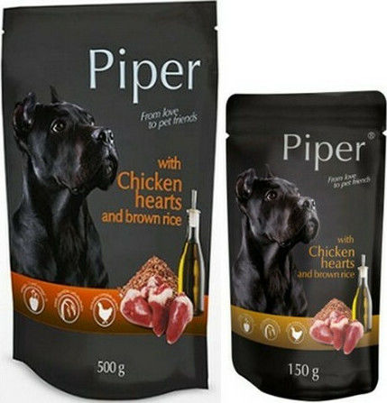 Dolina Noteci Piper Wet Food Dogs in Pouches with Chicken and Rice 500gr