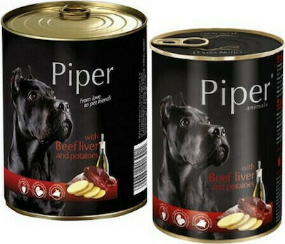 Dolina Noteci Piper Canned Wet Dog Food with Potatoes and Liver 1 x 400gr