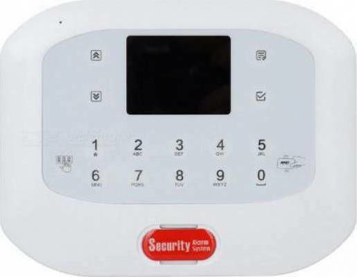 Tele Wireless Alarm System with Motion Detector , Door Sensor , Siren , 2 Remotes , 2 Tags , Hub and Keyboard (GSM)
