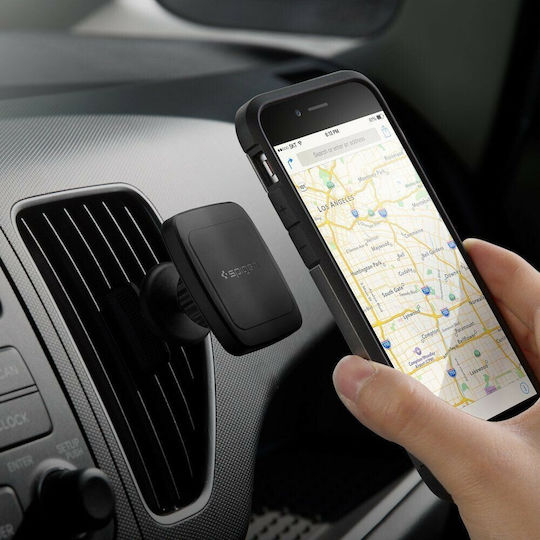 Spigen Kuel H12 Hexa-Core Car Mobile Mount with Magnet Black