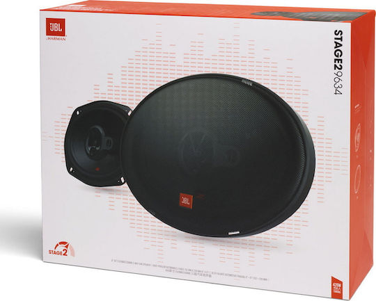JBL Stage2 9634 Σετ Ηχεία Αυτοκινήτου 6x9" με 70W RMS (3 Δρόμων)