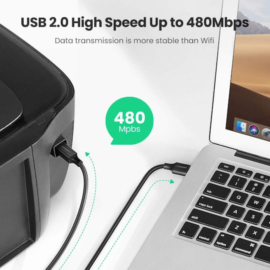 Ugreen 1.5m USB 2.0 Cable A-Male to B-Male (10350)
