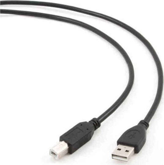 Cablexpert USB 2.0 Cablu USB-A - USB-B Negru 3.0m CCP-USB2-AMBM-10