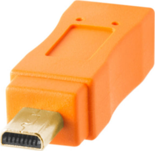 Tether Tools USB 2.0 Cablu USB-A - mini USB-B Portocaliu 4.6m CU8015-ORG