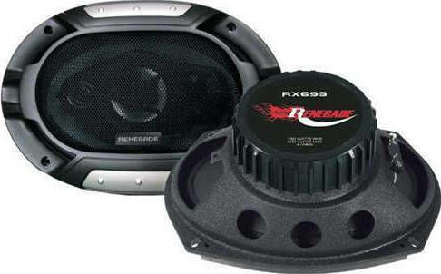 Renegade Car Audio RX693 Σετ Ηχεία Αυτοκινήτου 6x9" με 150W RMS (3 Δρόμων)