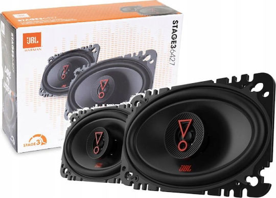 JBL Stage3 6427 Σετ Ηχεία Αυτοκινήτου 4x6" με 35W RMS (2 Δρόμων)