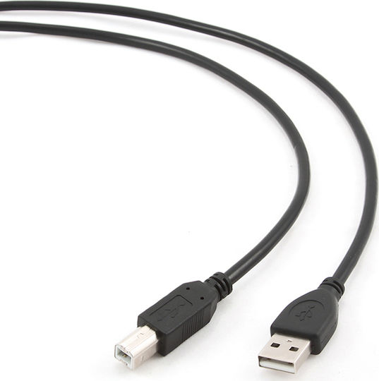 Cablexpert USB 2.0 Cablu USB-A - USB-B Negru 1.8m CCP-USB2-AMBM-6