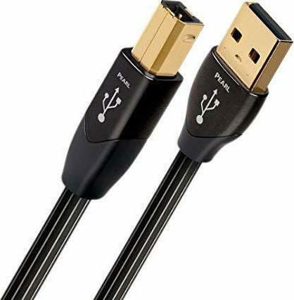 Audioquest USB 2.0 Кабел USB-A мъжки - USB-B мъжки Черно 0.75м