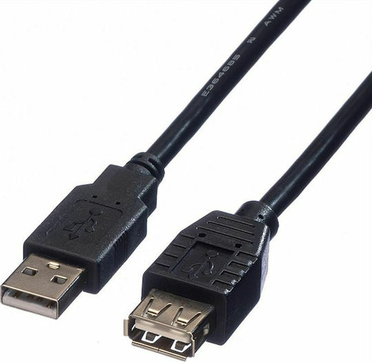 Roline USB 2.0 Cable USB-A male - USB-A female 3m (11.02.8960)