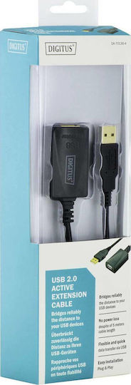 Digitus 5m USB 2.0 Cable A-Male to A-Female (DA-70130-4)