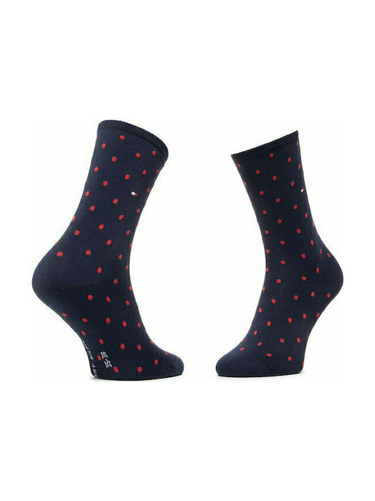 Tommy Hilfiger Γυναικείες Κάλτσες με Σχέδια Πολύχρωμες 2Pack