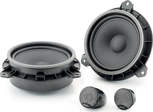 Focal IS VW 165 Σετ Ηχεία Αυτοκινήτου Διαιρούμενα με 120W RMS (2 Δρόμων)