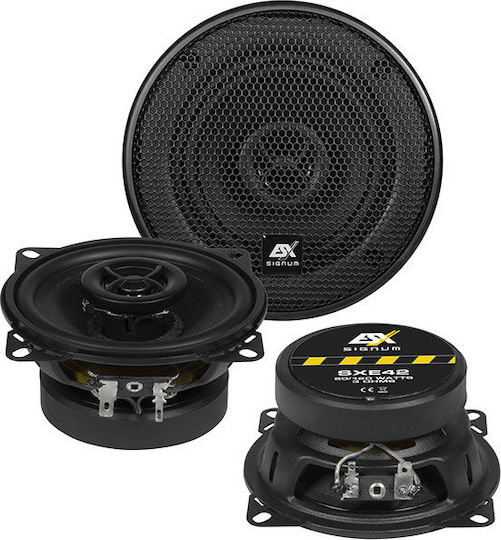 Esx SXE 42 Σετ Ηχεία Αυτοκινήτου Ομοαξονικά 4" με 60W RMS (2 Δρόμων)
