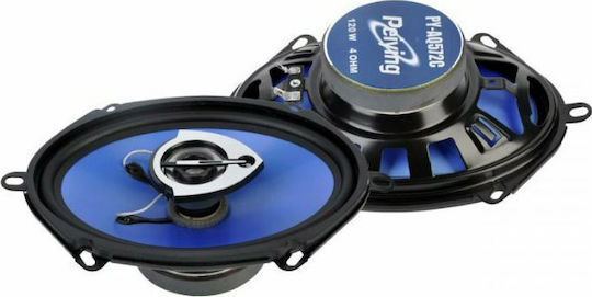 Peiying Set Auto-Lautsprecher PY-AQ572C 5x7" mit 60W RMS (3 Weg)