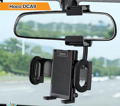 Hoco Mobile Phone Holder Car DCA9 with Adjustable Hooks Black