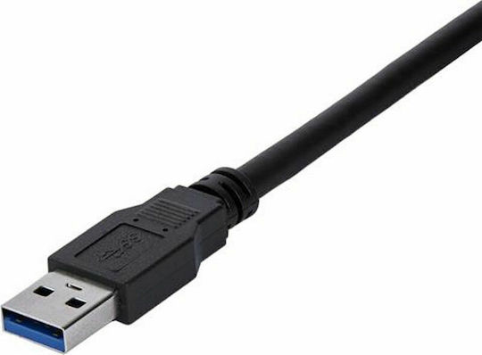 StarTech USB 3.0 Kabel USB-A-Stecker - USB-A-Buchse Schwarz 1m USB3SEXT1MBK
