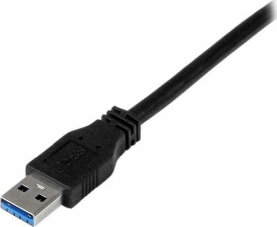 StarTech USB 2.0 Cable USB-A male - USB-B male Μαύρο 1m (USB3CAB1M)