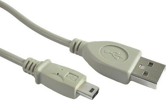 Cablexpert 1.8m USB 2.0 Cable A-Male to mini B-Male Gray (CC-USB2-AM5P-6)