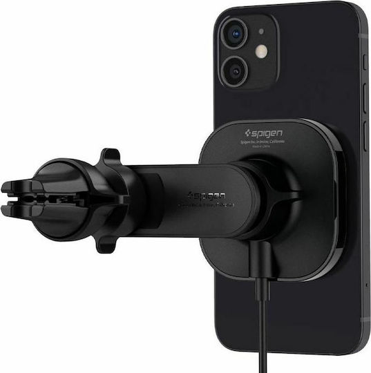 Spigen Βάση Κινητού Αυτοκινήτου ITS12w Magnetic Magsafe Vent με Μαγνήτη και Ασύρματη Φόρτιση