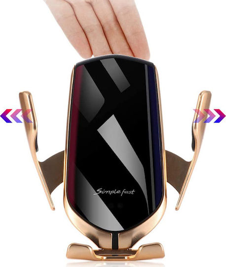 Andowl Βάση Κινητού Αυτοκινήτου Smart Sensor R2 με Ρυθμιζόμενα Άγκιστρα