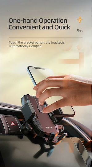 Joyroom Car Mobile Mount with Adjustable Hooks Black