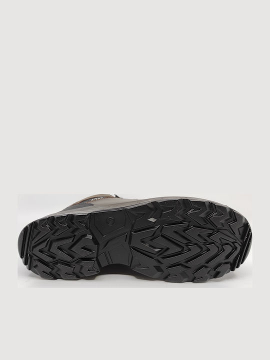 Jacalu Men's Brown Hiking Boots