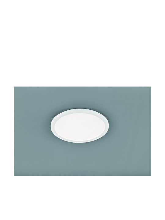 Trio Lighting Camillus Rund Draußen LED Panel 24W mit Warmes Weiß Licht 3000K