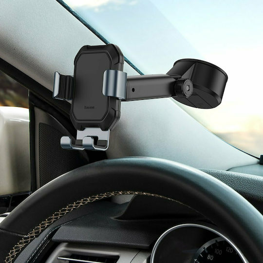 Baseus Car Mobile Mount with Adjustable Hooks Silver