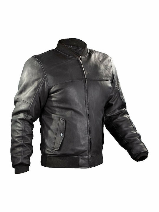 Bullet 4 Season Leather Men's Riding Jacket Black