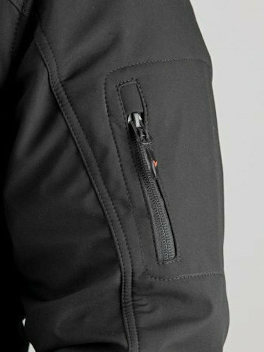 Nordcode Pulse Мъжко Мотоциклетно яке Softshell Черен