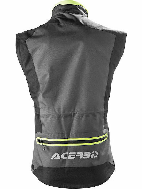 Acerbis Enduro Jacket Ανδρικό Μπουφάν Μηχανής 4 Εποχών Black/Fluo Yellow