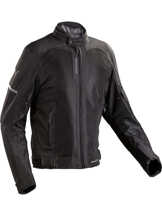 Nordcode Jackal Air Lady Summer Women's Motorcycle Jacket Waterproof Black